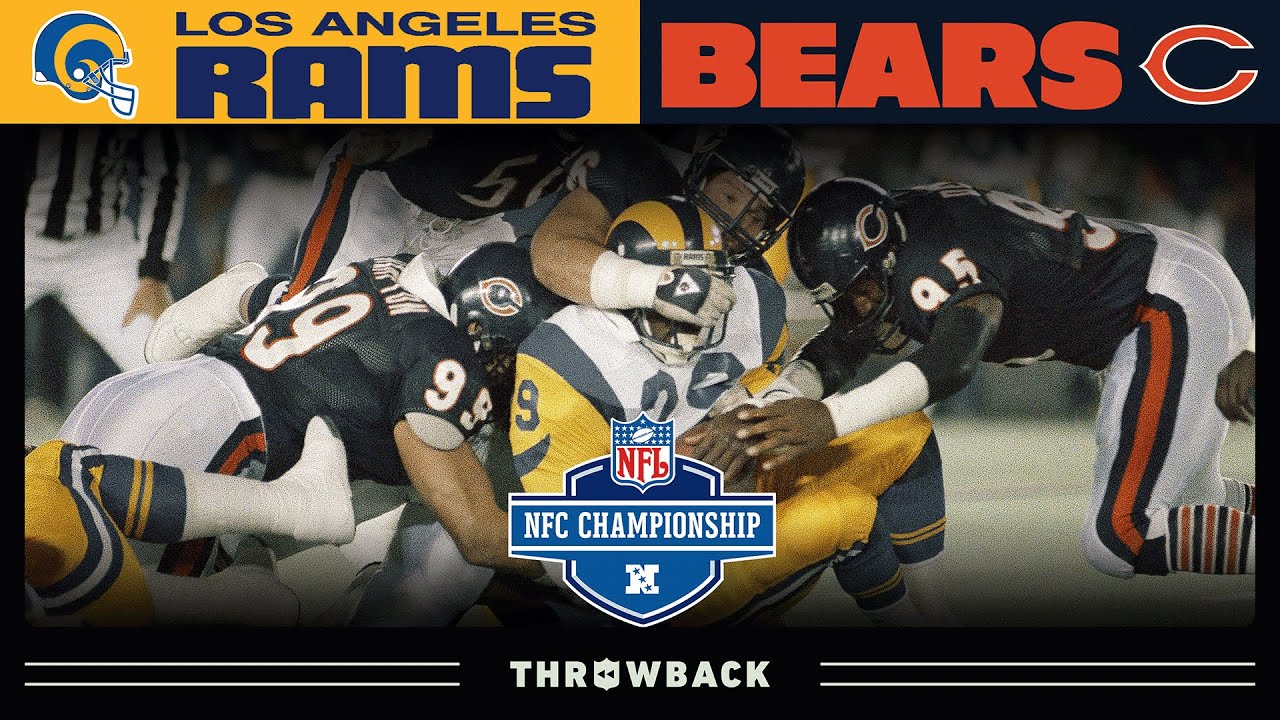 DA BEARS DEFENSE DOMINATES! (Bears vs. Rams 1985, NFC Championship)