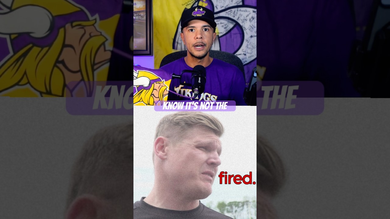 The Vikings finally fire OL coach Chris Kuper #nflnews #skol #nfl #minnesotavikings #vocalvike #nfc