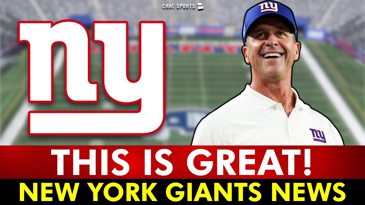 THIS IS GREAT NEWS! John Harbaugh New York Giants LATEST