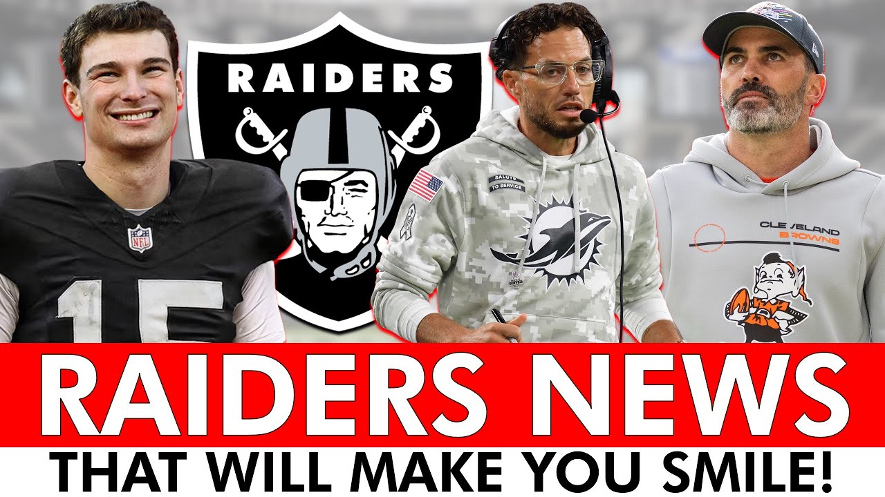 Raiders News That Will Make You Smile + Raiders Head Coach Tracker Updated