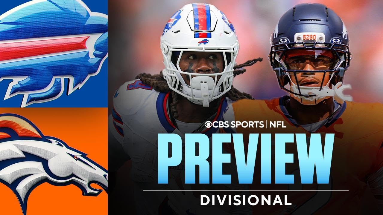 Bills vs Broncos Divisional Game PREVIEW: Who will advance to the AFC championship? | NFL Playoffs