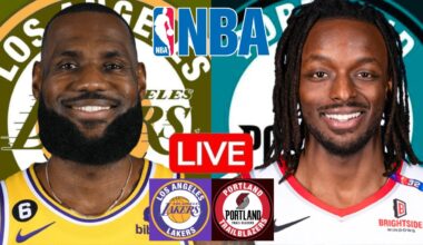 LIVE: LOS ANGELES LAKERS vs PORTLAND TRAIL BLAZERS | NBA | PLAY BY PLAY | SCOREBOARD