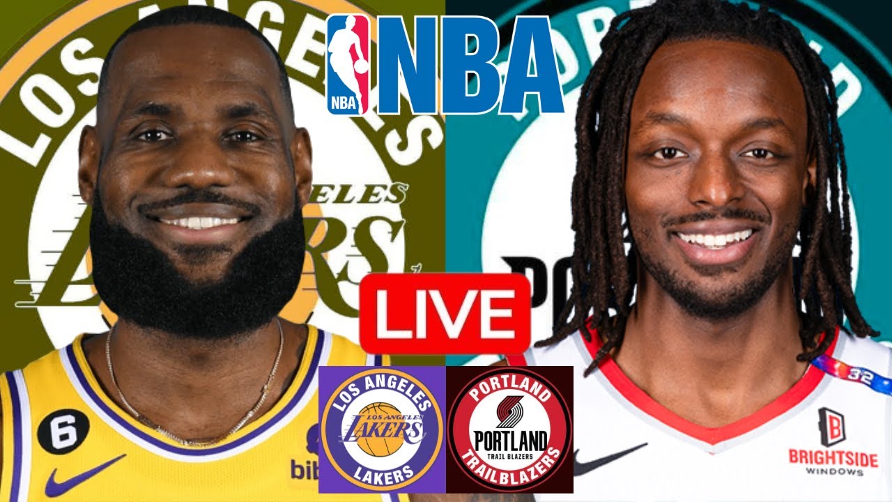 LIVE: LOS ANGELES LAKERS vs PORTLAND TRAIL BLAZERS | NBA | PLAY BY PLAY | SCOREBOARD