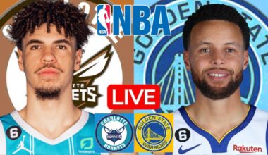 LIVE: CHARLOTTE HORNETS vs GOLDEN STATE WARRIORS | NBA | PLAY BY PLAY | SCOREBOARD