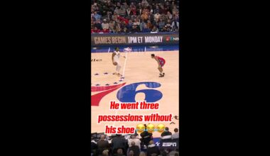 Nothing stopping Bona from getting in the paint 😂 | #NBA