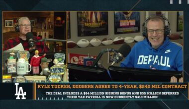 Dan Patrick Reacts To Dodgers Signing Kyle Tucker | 1/16/26