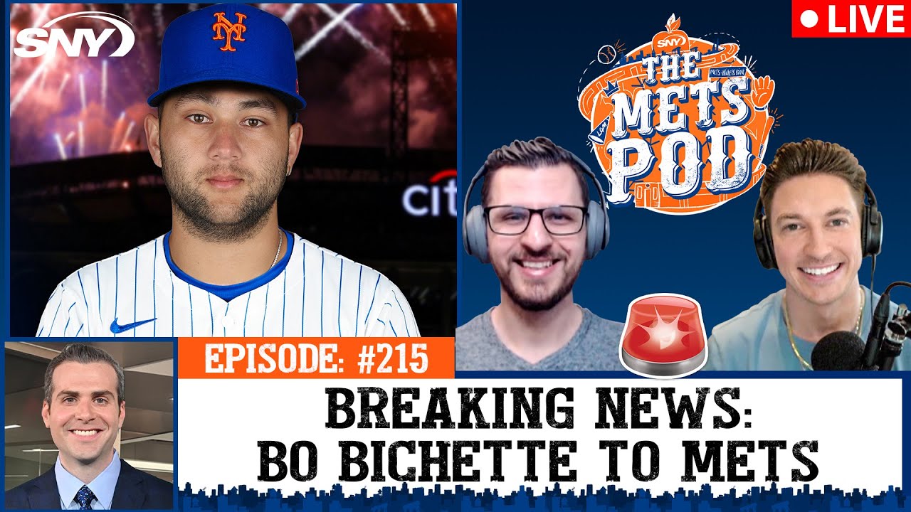 BREAKING NEWS: Bo Bichette signs three-year deal with the Mets | The Mets Pod