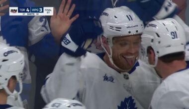 MATTHEWS to DOMI for OT WINNER!!