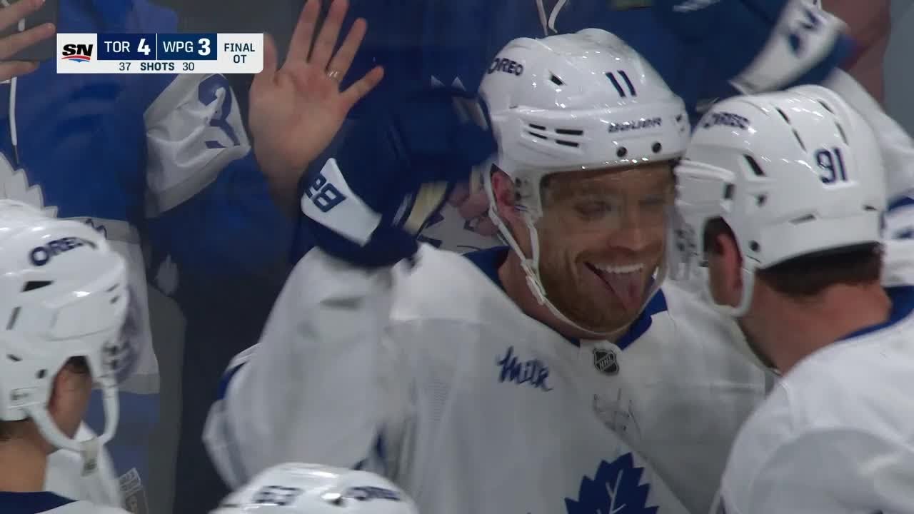 MATTHEWS to DOMI for OT WINNER!!