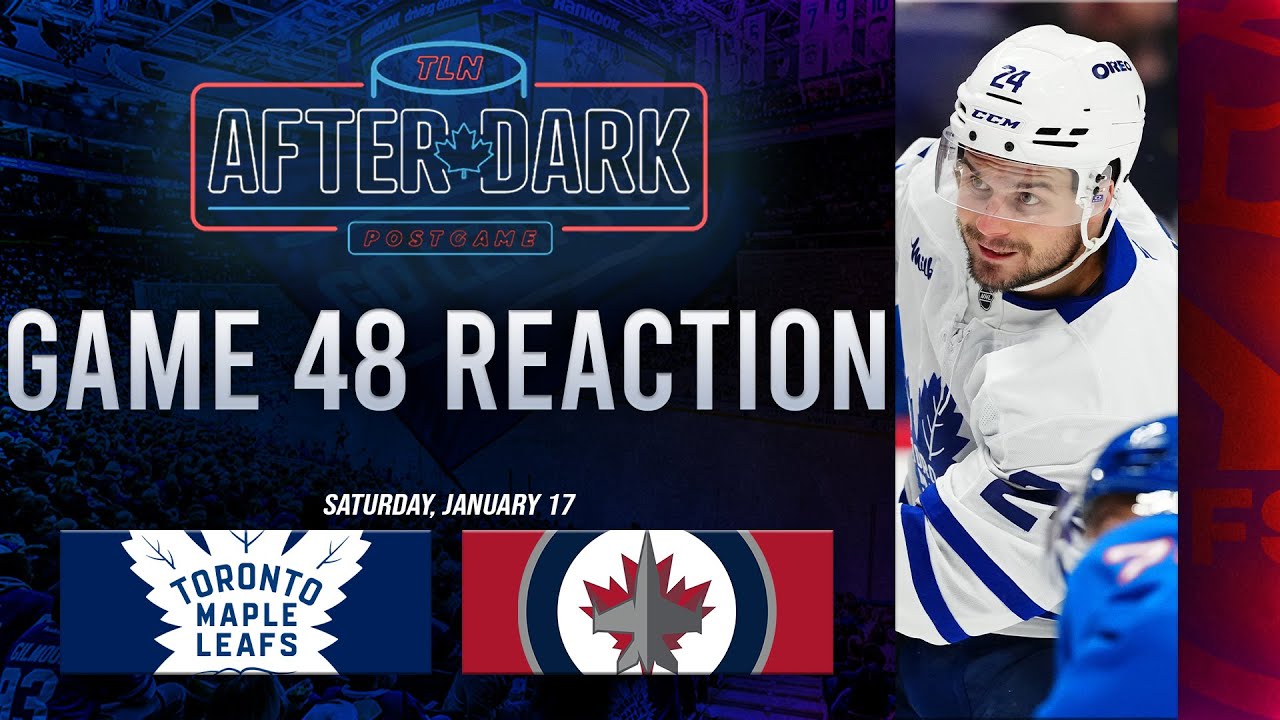 Toronto Maple Leafs vs Winnipeg Jets Postgame Show | Game 48 | TLN After Dark