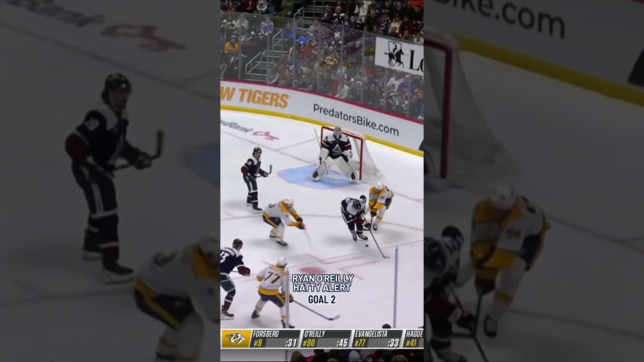 FACTOR HATTY MIDWAY THROUGH THE GAME 🧢 #predsnhl