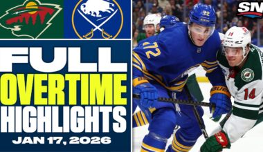 Wild at Sabres | FULL Overtime Highlights - January 17, 2026