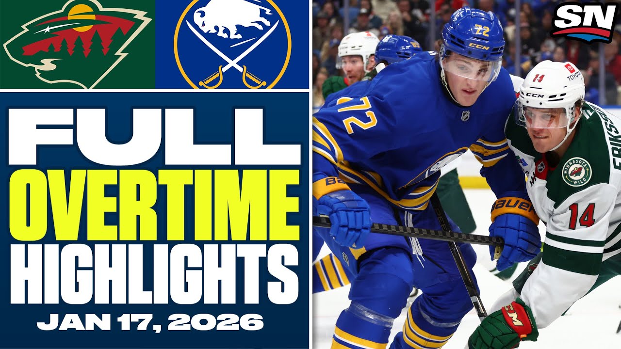 Wild at Sabres | FULL Overtime Highlights - January 17, 2026