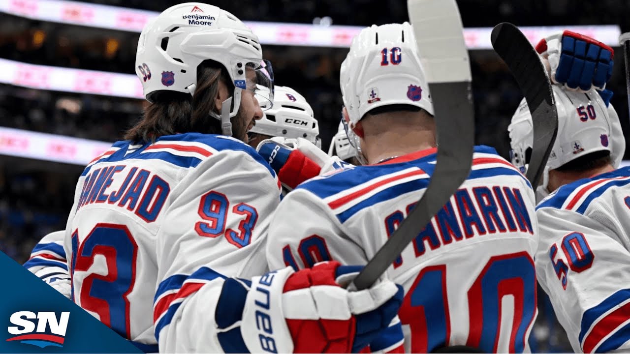 Rangers' Offence Buries Three Goals in Less Than Two Minutes Vs. Flyers