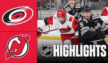 Hurricanes vs. Devils | NHL Highlights | January 17, 2026