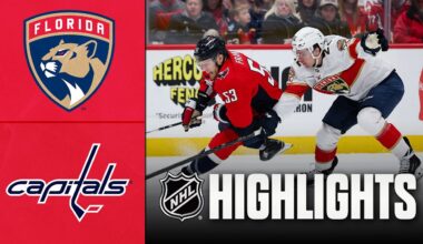 Panthers vs. Capitals | NHL Highlights | January 17, 2026