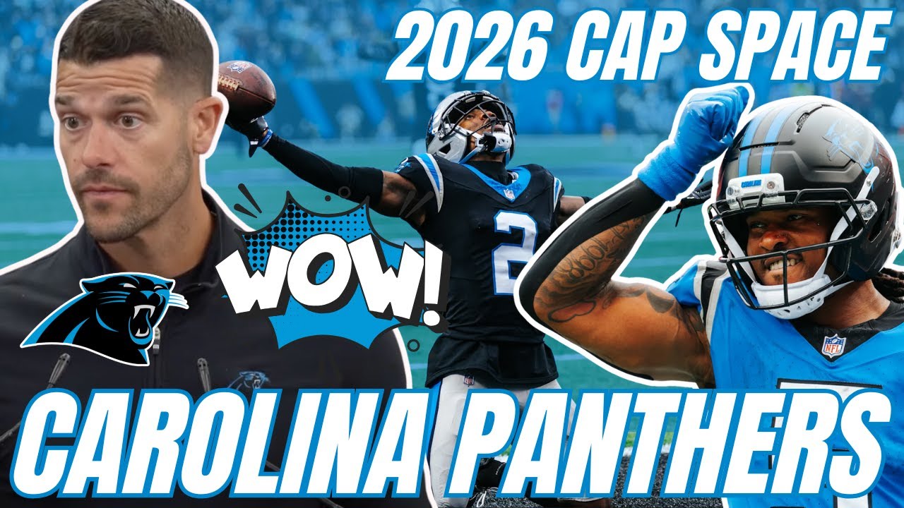 Carolina Panthers 2026 Salary Cap Breakdown: Top 10 Contracts & Huge Decisions