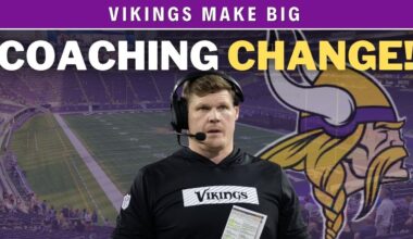 BREAKING: Vikings Shake Up Offensive Coaching Staff!