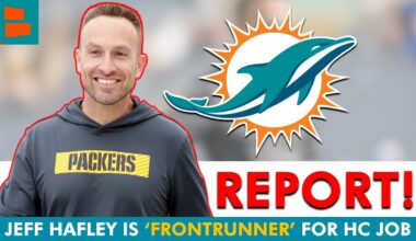 🚨MAJOR REPORT🚨Jeff Hafley Is ‘Frontrunner’ For Miami Dolphins Head Coaching Job