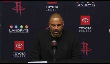 Houston Rockets Postgame: Ime Udoka talks Alperen Sengun and win