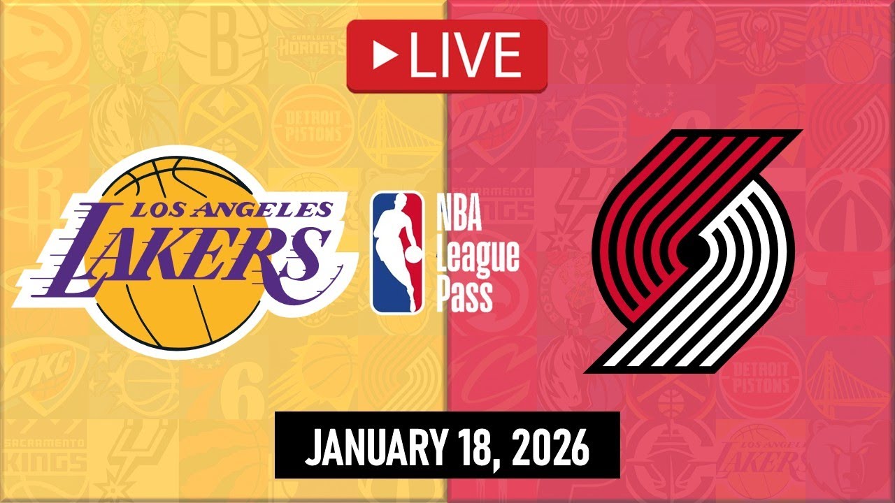 NBA LIVE! Los Angeles Lakers vs Portland Trail Blazers | Jan. 18, 2026 | Blazers vs Lakers NBA 2K26
