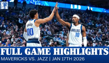 Mavericks Highlights vs. Utah Jazz | January 17, 2026