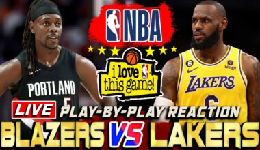 LAKERS VS PORTLAND TRAIL BLAZERS | Nba Live Score & Commentary by VDKINGS January 18, 2026