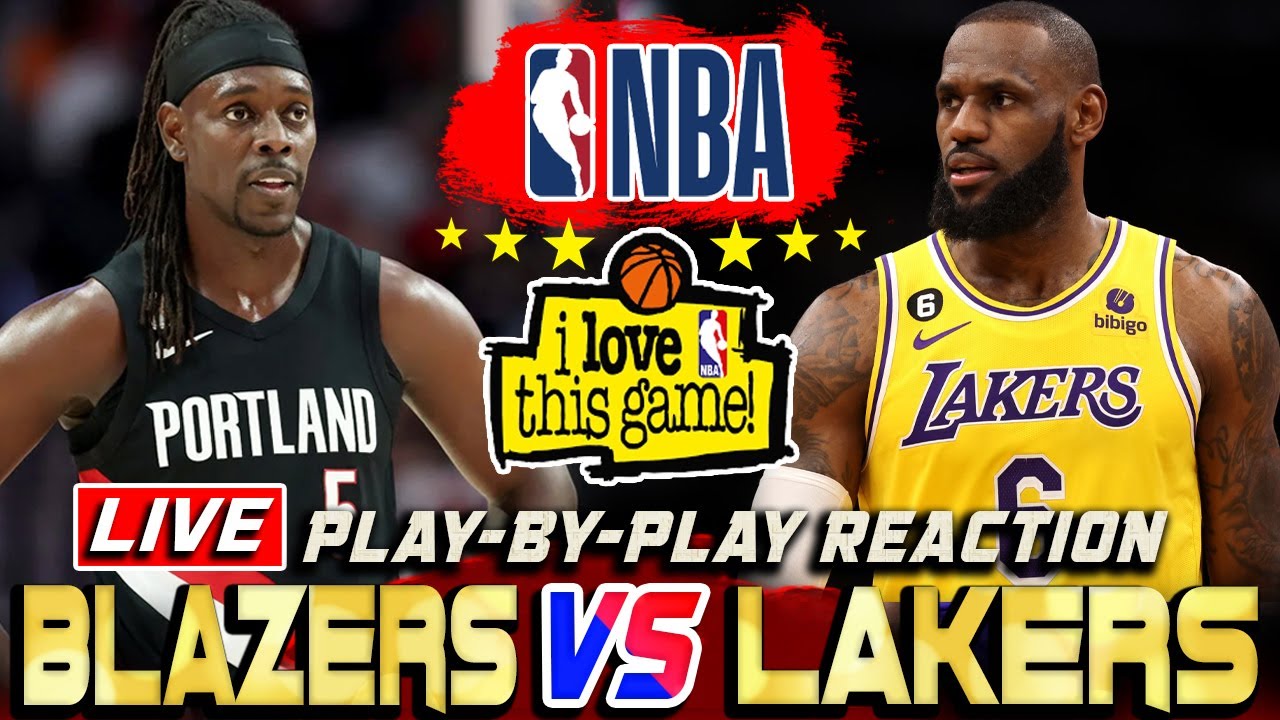 LAKERS VS PORTLAND TRAIL BLAZERS | Nba Live Score & Commentary by VDKINGS January 18, 2026