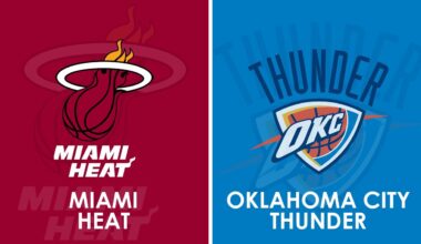 Miami Heat vs Oklahoma City Thunder NBA Live Scoreboard