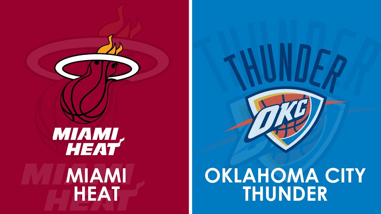 Miami Heat vs Oklahoma City Thunder NBA Live Scoreboard