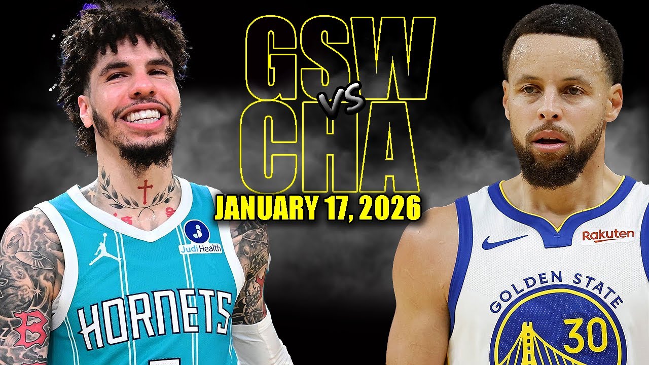 Golden State Warriors vs Charlotte Hornets Full Game Highlights - January 17, 2026 | NBA Season