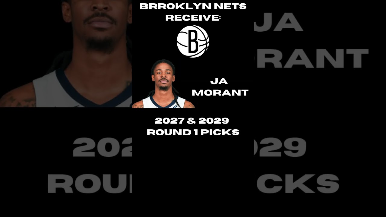 TRADING Ja Morant To The Brooklyn Nets! #nba #basketball #viral