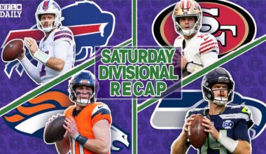 NFL Divisional Round Saturday Recap | Bills at Broncos and 49ers at Seahawks | NFL Daily
