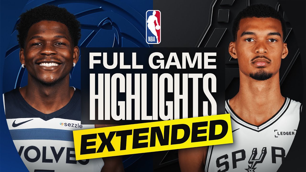 EXTENDED: TIMBERWOLVES at SPURS | FULL GAME HIGHLIGHTS | January 17, 2026