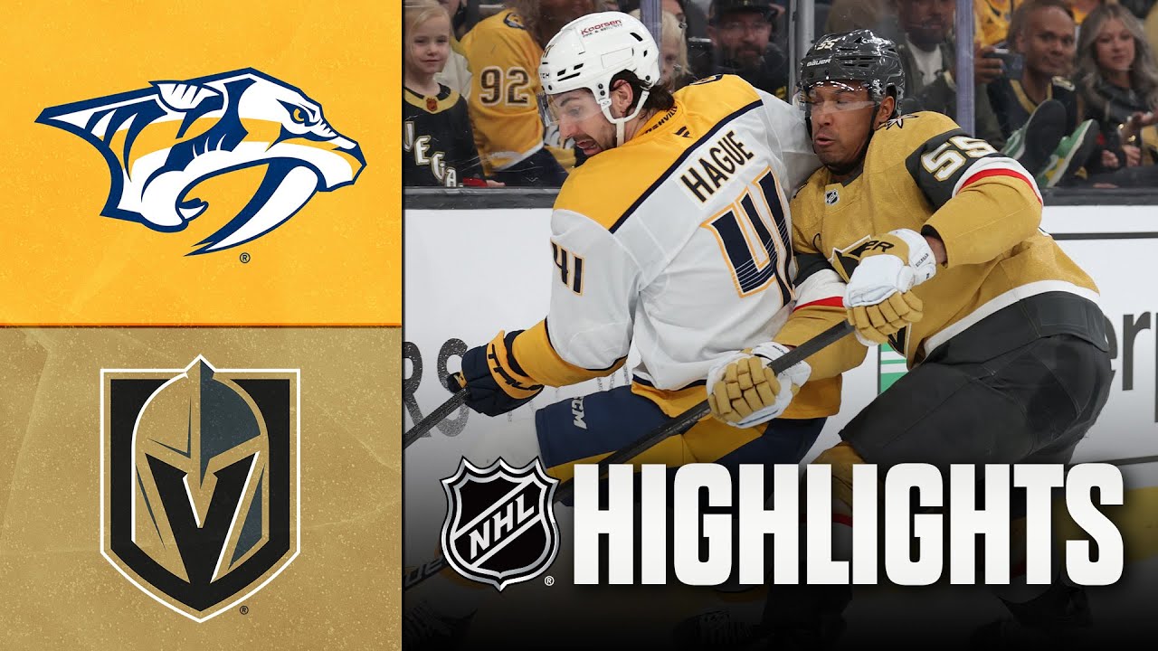 Predators vs. Golden Knights | NHL Highlights | January 17, 2026