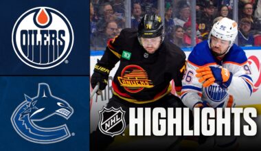Oilers vs. Canucks | NHL Highlights | January 17, 2026