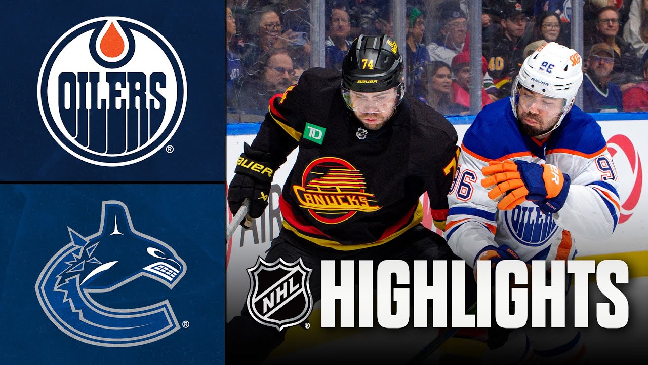 Oilers vs. Canucks | NHL Highlights | January 17, 2026