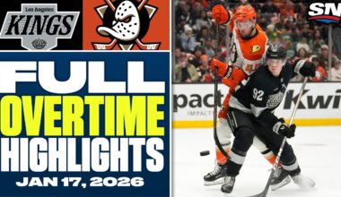 Los Angeles Kings at Anaheim Ducks | FULL Overtime Highlights - January 17, 2026