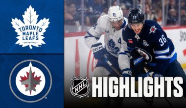 Maple Leafs vs. Jets | NHL Highlights | January 17, 2026