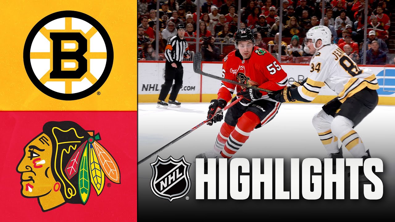 Bruins vs. Blackhawks | NHL Highlights | January 17, 2026