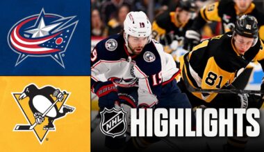Blue Jackets vs. Penguins | NHL Highlights | January 17, 2026