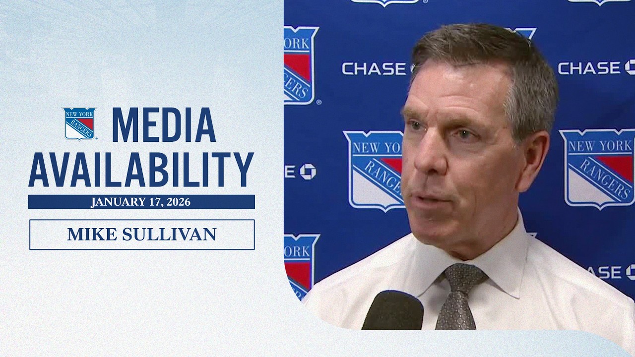 NYR at PHI: Mike Sullivan Postgame Media Availability | Jan. 17, 2026
