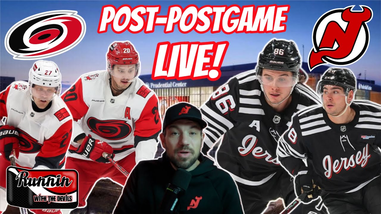 NJ Devils vs. Carolina Hurricanes Post-Postgame LIVE! 1/17/26 DEVILS LOSE 4-1!