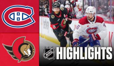 Canadiens vs. Senators | NHL Highlights | January 17, 2026