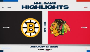 NHL Highlights | Bruins vs. Blackhawks - January 17, 2026