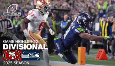 San Francisco 49ers vs. Seattle Seahawks Game Highlights | NFL 2025 Season Divisional