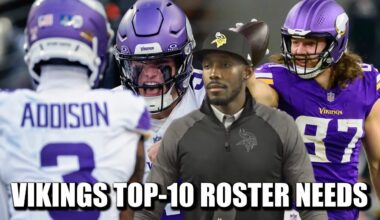 Top-10 Vikings Roster Needs in the 2026 Offseason