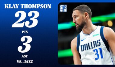 Klay Thompson (23 PTS 3 AST) vs. Utah Jazz | January 17, 2026