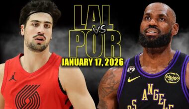Los Angeles Lakers vs Portland Trail Blazers Full Game Highlights - January 17, 2026 | NBA Season