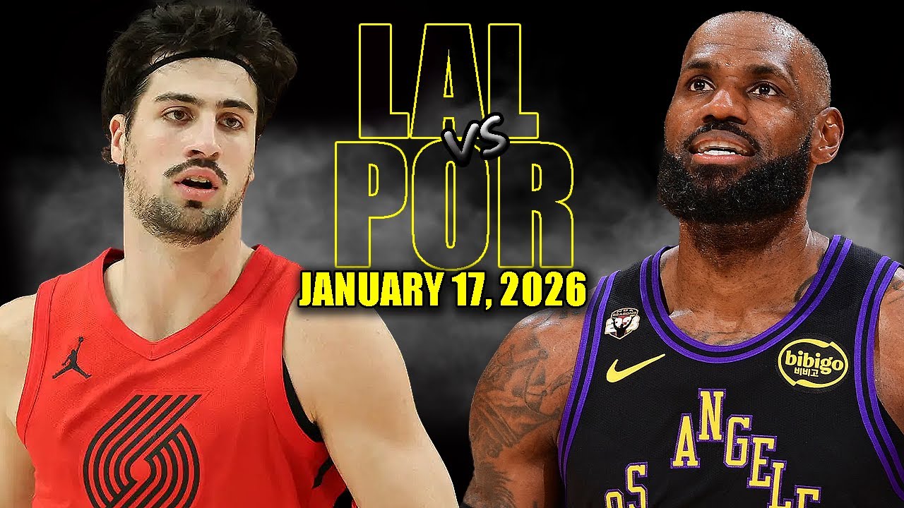 Los Angeles Lakers vs Portland Trail Blazers Full Game Highlights - January 17, 2026 | NBA Season